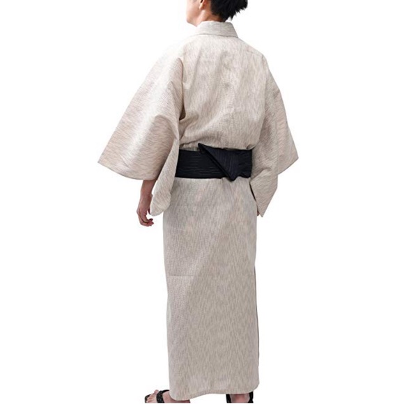 Men's Japanese Style Kimono Costume - Picture 2 of 5